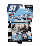 AUTOGRAPHED 2021 Martin Truex Jr. #51 Auto-Owners BRISTOL DIRT RACE WIN (Raced Version) Wave 12 Truck Series Signed NASCAR Authentics 1/64 Scale Diecast Car with COA