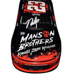 AUTOGRAPHED 2021 Natalie Decker #23 The Manson Brothers MIDNIGHT ZOMBIE MASSACRE (Xfinity Series) OUR Motorsports Signed Collectible Lionel 1/24 Scale NASCAR Diecast Car with COA