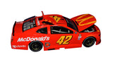 AUTOGRAPHED 2021 Ross Chastain #42 McDonalds Racing DARLINGTON THROWBACK (Ganassi Team) Signed Lionel 1/24 Scale NASCAR Diecast Car with COA