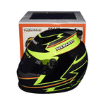 Relive the thrill of NASCAR with this autographed 2021 Ryan Blaney #12 Menards Racing Mini Helmet. Each signature is authenticated through exclusive signings and HOT Pass access, guaranteeing its authenticity.