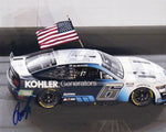 AUTOGRAPHED 2022 Brad Keselowski #6 Kohler Generators DAYTONA DUELS RACE WIN (American Flag Tribute) RFK Racing Signed 8X10 Inch Picture NASCAR Glossy Photo with COA