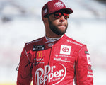 AUTOGRAPHED 2022 Bubba Wallace #23 Richmond Raceway DR. PEPPER FIRESUIT (Pit Road) 23XI Racing Signed 8X10 Inch Picture NASCAR Glossy Photo with COA