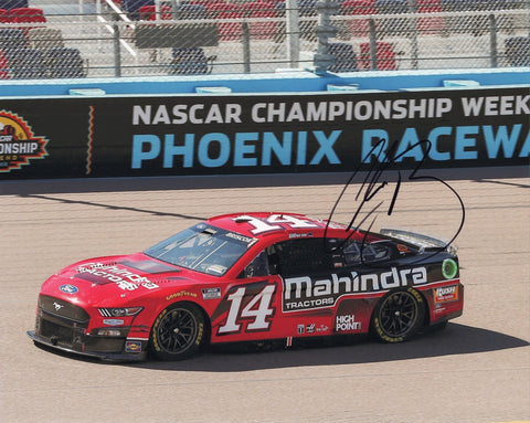 AUTOGRAPHED 2022 Chase Briscoe #14 Mahindra Tractors PHOENIX RACE WIN (1st Career Victory) Stewart-Haas Racing Signed 8X10 Inch Picture NASCAR Glossy Photo with COA