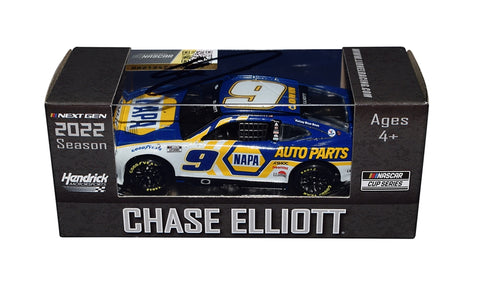 AUTOGRAPHED 2022 Chase Elliott #9 NAPA Racing NEXT GEN CAR (Hendrick Motorsports) Signed Collectible Action 1/64 Scale NASCAR Diecast Car with COA