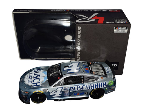 AUTOGRAPHED 2022 Kevin Harvick #4 Busch Light Beer NEXT GEN CAR (Buschhhhh) Stewart-Haas Racing Signed Collectible Lionel /24 Scale NASCAR Diecast Car with COA