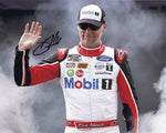 AUTOGRAPHED 2022 Kevin Harvick #4 Mobil 1 Racing DRIVER INTRODUCTIONS (Stewart-Haas Team) Signed 8X10 Inch Picture NASCAR Glossy Photo with COA