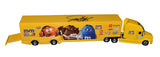 AUTOGRAPHED 2022 Kyle Busch #18 M&M's Team (Joe Gibbs Racing) NASCAR Authentics Signed 1/64 Scale NASCAR Hauler Transporter Diecast with COA
