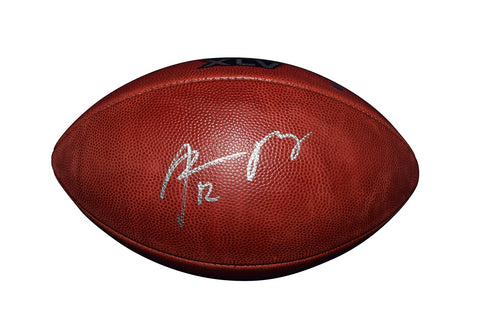 AUTOGRAPHED Aaron Rodgers #12 SUPER BOWL XLV Green Bay Packers THE DUKE OFFICIAL Football with Steiner COA