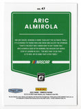 AUTOGRAPHED Aric Almirola 2022 Donruss Optic Racing (#10 Smithfield Team) Signed NASCAR Collectible Trading Card with COA
