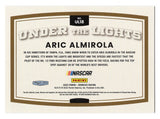 AUTOGRAPHED Aric Almirola 2022 Donruss Racing UNDER THE LIGHTS (#10 Smithfield Team) Rare Insert Signed NASCAR Collectible Trading Card with COA