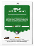 AUTOGRAPHED Brad Keselowski 2022 Donruss Optic Racing (#2 Discount Tire Team) Signed NASCAR Collectible Trading Card with COA