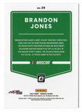 AUTOGRAPHED Brandon Jones 2022 Donruss Optic Racing (#19 Joe Gibbs Toyota Team) Xfinity Series Signed NASCAR Collectible Trading Card with COA