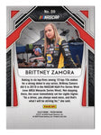 AUTOGRAPHED Brittney Zamora 2020 Panini Prizm Racing OFFICIAL ROOKIE CARD (K&N Series) Rare Signed NASCAR Collectible Trading Card with COA
