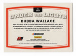 AUTOGRAPHED Bubba Wallace 2022 Donruss Racing UNDER THE LIGHTS Rare Insert 23XI Racing Signed NASCAR Collectible Trading Card with COA #056/199