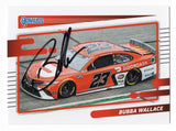 AUTOGRAPHED Bubba Wallace 2022 Donruss Racing (#23 Door Dash Car) 23XI Racing Signed NASCAR Collectible Trading Card with COA