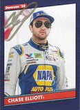 AUTOGRAPHED Chase Elliott 2019 Panini Donruss Racing (#9 NAPA Driver) Hendrick Motorsports Signed NASCAR Collectible Trading Card with COA