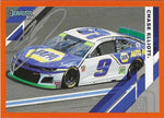 AUTOGRAPHED Chase Elliott 2020 Donruss Racing RARE ORANGE BORDER PARALLEL (#9 NAPA Team) Signed NASCAR Collectible Trading Card with COA