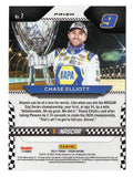 AUTOGRAPHED Chase Elliott 2021 Panini Prizm Racing 2020 NASCAR CHAMPIONSHIP TROPHY Rare Silver Prizm Signed NASCAR Collectible Trading Card with COA