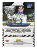 AUTOGRAPHED Chase Elliott 2021 Panini Prizm Racing 2020 NASCAR CHAMPION (Championship Trophy) Signed NASCAR Collectible Trading Card with COA