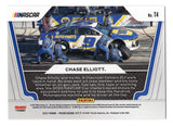 AUTOGRAPHED Chase Elliott 2021 Panini Prizm Racing TEAMWORK Rare Insert Signed NASCAR Collectible Trading Card with COA