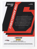 AUTOGRAPHED Christopher Bell 2022 Donruss Racing PLAYOFFS ROUND OF 16 Rare Insert Signed NASCAR Collectible Trading Card with COA
