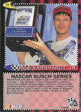 AUTOGRAPHED Dale Earnhardt Jr. 1999 Press Pass Racing 1998 BUSCH SERIES CHAMPION Rare Vintage Rookie Signed Collectible NASCAR Trading Card with COA