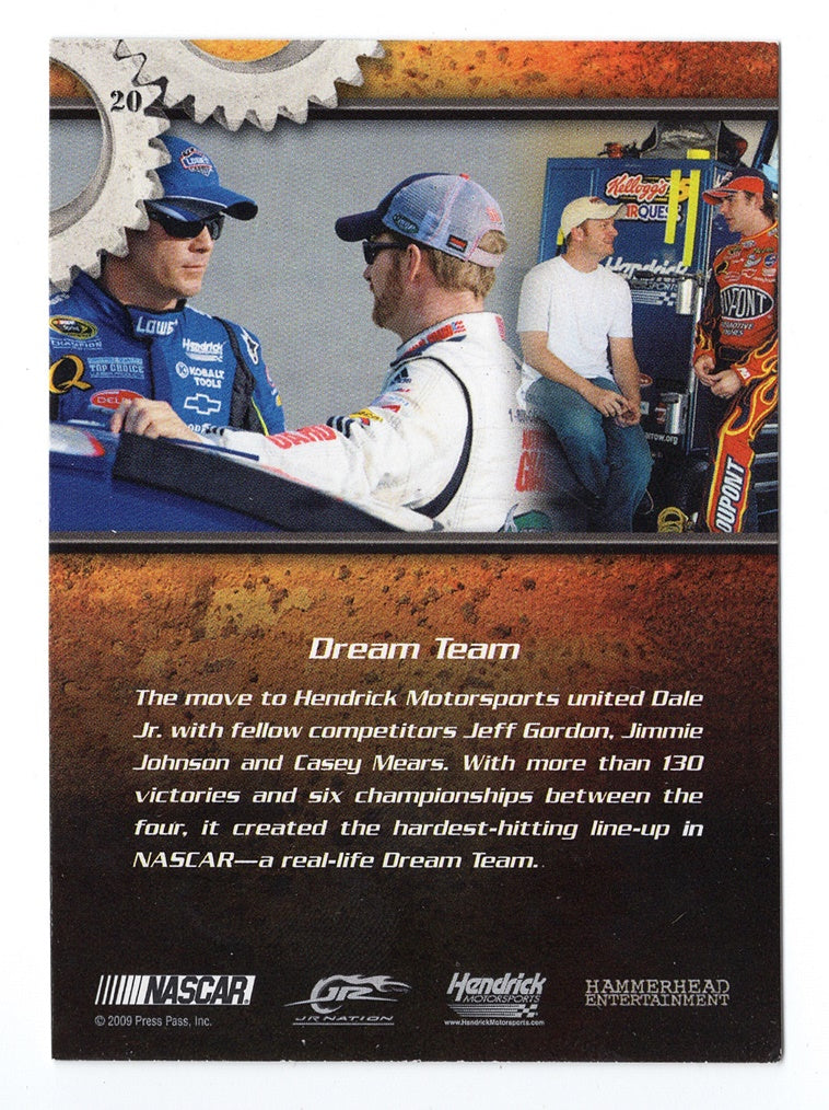 AUTOGRAPHED Dale Earnhardt Jr. 2009 Press Pass Racing SHIFTING GEARS ...
