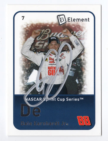 AUTOGRAPHED Dale Earnhardt Jr. 2009 Wheels Element Racing BUD SHOOTOUT WIN (#88 Hendrick Motorsports) Signed NASCAR Collectible Trading Card with COA