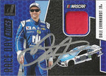 AUTOGRAPHED Dale Earnhardt Jr. 2019 Donruss RACE DAY RELICS (Race-Used Memorabilia) Signed Collectible NASCAR Trading Card with COA