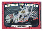 AUTOGRAPHED Dale Earnhardt Jr. 2022 Donruss Racing UNDER THE LIGHTS (Daytona 500 Winner) Rare Insert Signed NASCAR Collectible Trading Card with COA