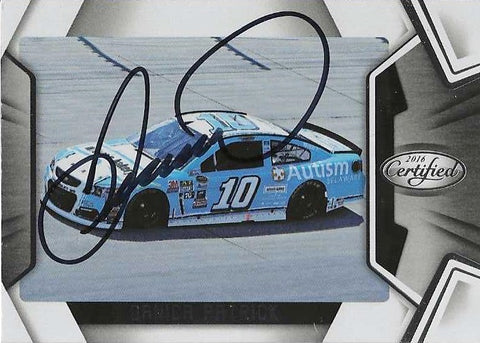 AUTOGRAPHED Danica Patrick 2016 Panini Certified Racing (#10 Nature's Bakery Team) Signed Collectible NASCAR Trading Card with COA