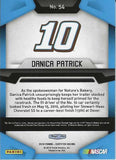 AUTOGRAPHED Danica Patrick 2016 Panini Certified Racing (#10 Nature's Bakery Team) Signed Collectible NASCAR Trading Card with COA