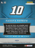 AUTOGRAPHED Danica Patrick 2016 Panini Prizm Racing DRIVER INTRODUCTIONS (#10 Nature's Bakery Team) Signed Collectible NASCAR Trading Card with COA