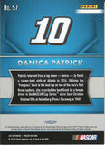 AUTOGRAPHED Danica Patrick 2016 Panini Prizm Racing (#10 Nature's Bakery Team) Signed Collectible NASCAR Trading Card with COA