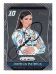 AUTOGRAPHED Danica Patrick 2016 Panini Prizm Racing (#10 Natures Bakery Team) Signed NASCAR Collectible Trading Card with COA