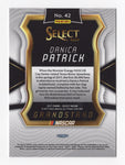 AUTOGRAPHED Danica Patrick 2017 Panini Select Racing GRANDSTAND (#10 Mobil 1 Team) Signed NASCAR Collectible Trading Card with COA