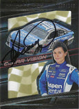 AUTOGRAPHED Danica Patrick 2017 Panini Torque Racing CLEAR VISION Parallel Insert Signed Collectible NASCAR Trading Card #129/149 with COA