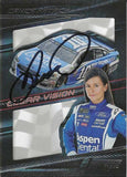 AUTOGRAPHED Danica Patrick 2017 Panini Torque Racing CLEAR VISION Rare Insert Signed Collectible NASCAR Trading Card with COA