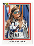 AUTOGRAPHED Danica Patrick 2022 Donruss Racing (#10 Mobil 1 Team) Signed NASCAR Collectible Trading Card with COA
