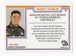 AUTOGRAPHED Denny Hamlin 2006 TRAKS Racing ROOKIE SEASON (#11 FedEx Team) Signed NASCAR Collectible Trading Card with COA