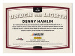 AUTOGRAPHED Denny Hamlin 2022 Donruss Racing UNDER THE LIGHTS (#11 FedEx Team) Rare Insert Signed NASCAR Collectible Trading Card with COA