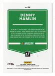 AUTOGRAPHED Denny Hamlin 2022 Donruss Racing (#11 FedEx Car) NASCAR Cup Series Signed NASCAR Collectible Trading Card with COA