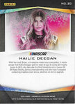 AUTOGRAPHED Hailie Deegan 2020 Panini Chronicles Ascension Racing OFFICIAL ROOKIE CARD Signed Collectible NASCAR Trading Card with COA