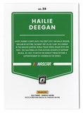 AUTOGRAPHED Hailie Deegan 2022 Donruss Optic Racing (#1 Monster Team) Truck Series Signed NASCAR Collectible Trading Card with COA