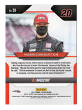 AUTOGRAPHED Harrison Burton 2021 Panini Prizm Racing (#21 Wood Brothers Team) Signed NASCAR Collectible Trading Card with COA