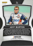 AUTOGRAPHED Jeff Burton 2018 Panini Prizm Racing RARE PURPLE PRIZM Signed Collectible NASCAR Trading Card with COA