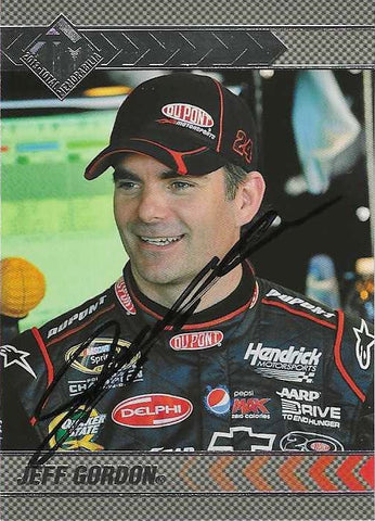 AUTOGRAPHED Jeff Gordon 2013 Press Pass Total Memorabilia Racing (#24 DuPont Team) Signed Collectible NASCAR Trading Card with COA