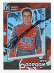 AUTOGRAPHED Jeff Gordon 2022 Donruss Optic Racing RACE KINGS (Rare Silver Prizm) Insert Signed NASCAR Collectible Trading Card with COA