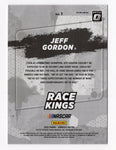 AUTOGRAPHED Jeff Gordon 2022 Donruss Optic Racing RACE KINGS (Rare Silver Prizm) Insert Signed NASCAR Collectible Trading Card with COA
