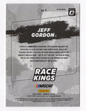 AUTOGRAPHED Jeff Gordon 2022 Donruss Optic Racing RACE KINGS (Rare Silver Prizm) Insert Signed NASCAR Collectible Trading Card with COA